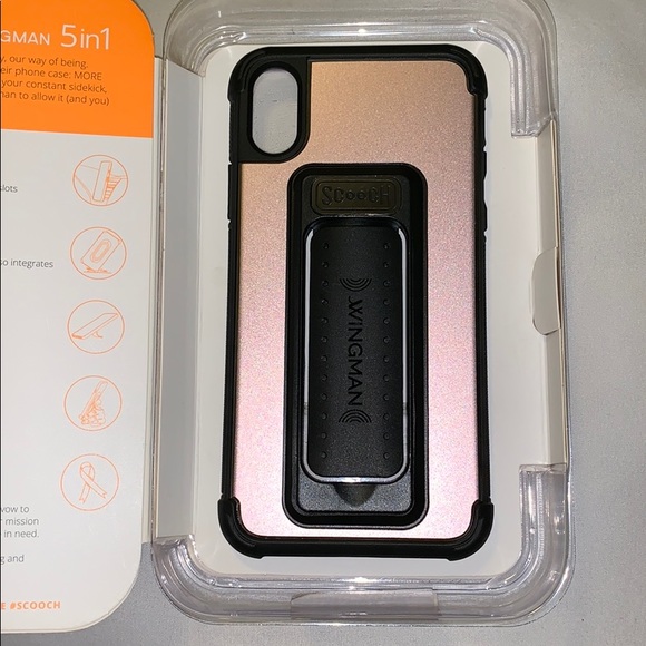 Protective iPhone X case w/ stand - Picture 3 of 3